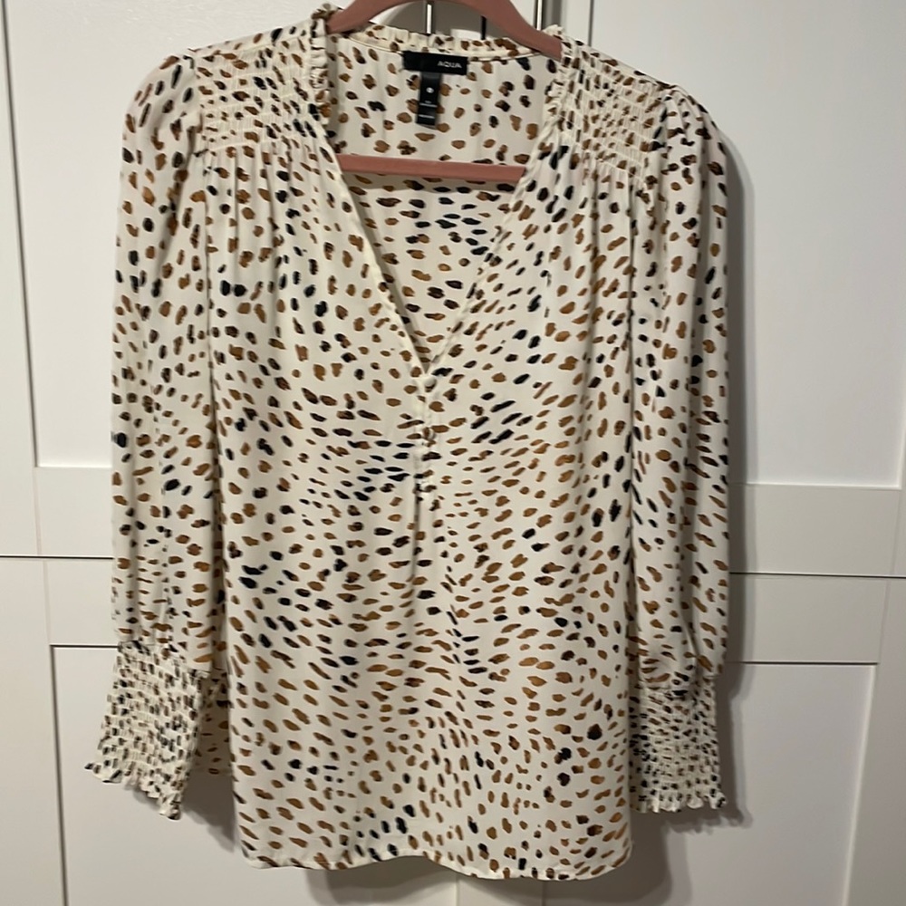 Aqua blouse
